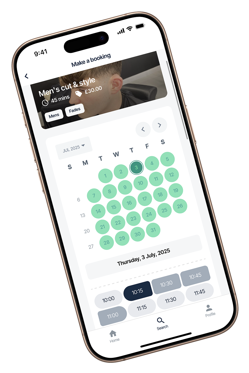 Doorly app availability screen